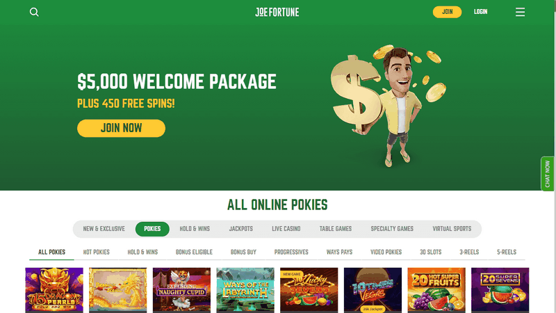 Joe Fortune Casino Mobile Review: Internet Browser Compatibility and Individual Experience